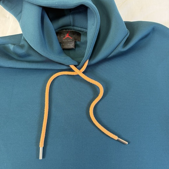 Air Jordan pullover hoodie size medium Tiel‎ Dark Green Heavy Weight. Lettering - Picture 11 of 16